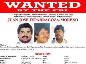 Hijo de Juan José Esparragoza Moreno alias ‘El Azul’, se ampara; pide que Gobierno le devuelva casi 4 mdp