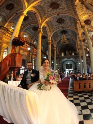 Boda de Karla Edith Barrón Aguilar y Luis Miguel Crespo Palazuelos
