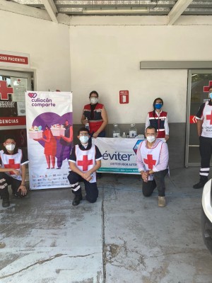 Lleva Culiacán Comparte más ayuda a Cruz Roja Culiacán