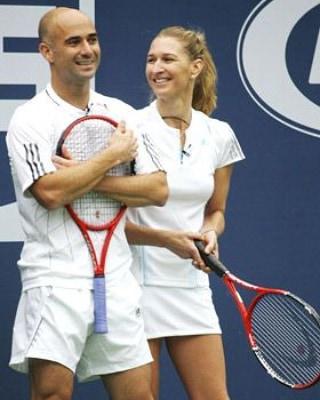 $!Andre Agassi y Steffi Graf son la pareja más ganadora en la historia del deporte.
