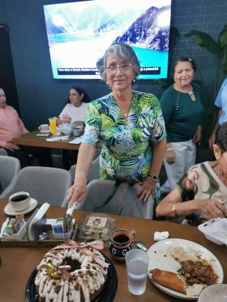 María de los Ángeles Beltrán Ramírez celebró su cumpleaños 73.