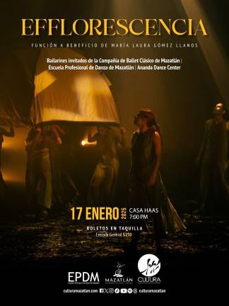 ‘Efflorescencia’ se presentará el 17 de enero en Casa Haas.
