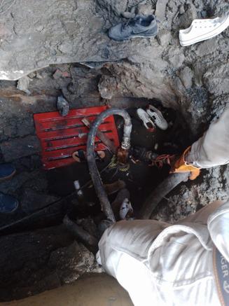 $!Localizan toma clandestina de combustible en la Colonia Casa Redonda, en Mazatlán