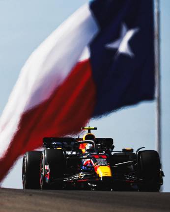 Checo Pérez finaliza quinto en la Sprint del GP de Estados Unidos