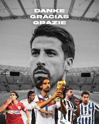 Sami Khedira cuelga los botines.