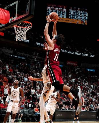 Jaime Jaquez se ha ganado la confianza del Heat.