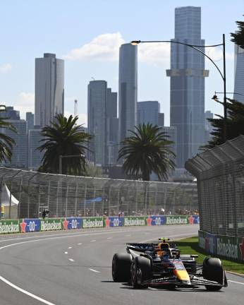 Sergio “Checo” Pérez tuvo algunos problemas con su RB20.