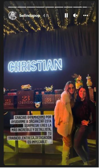 $!Celebra Belinda el cumpleaños de Christian Nodal con ‘Buzz Lightyear’, ‘Woody’ y ‘Speedy González’