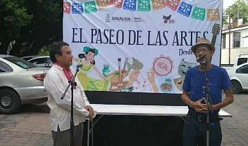 El Paseo de las Artes se lleva a cabo en el Callejón Andrade.