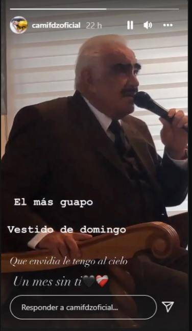$!Vicente Fernández: así lo recuerdan Alejandro Fernández y su familia a un mes de su partida