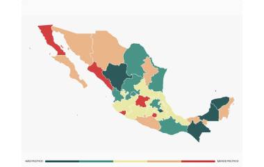 Sinaloa es de las entidades de México que menos paz tienen.