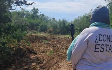 Actividades de búsqueda del colectivo Madres en Lucha por tu Regreso a Casa.