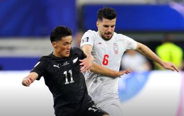 Irán remontó en par de ocasiones para terminar con un punto en la bola ante Nueva Zelanda.