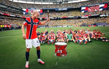 Haaland se queda con el legado de Noruega en el Mundial.