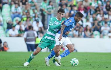 Santos superó por goleada a Monterrey para cerrar el torneo con una victoria.