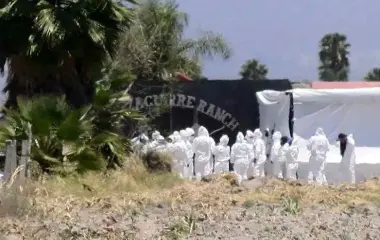 El colectivo Guerreros Buscadores de Jalisco dio a conocer el hallazgo de nuevos restos humanos en el Rancho Izaguirre, en Teuchitlán.