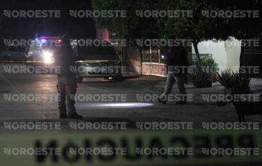 Elementos militares acudieron a la Colonia Revolución de Culiacán tras el reporte de un ataque a balazos.