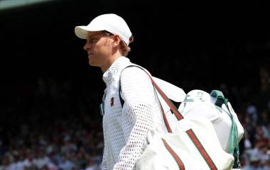 Jannik Sinner disputó su último torneo en Wimbledon, donde fue campeón.