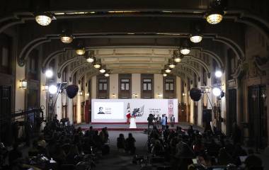 La Presidenta de México Claudia Sheinbaum Pardo defendió la propuesta del Plan B electoral.