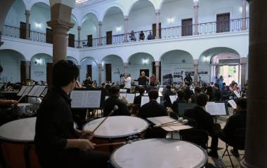 La Banda Sinfónica Juvenil del Estado ofrecerá el concierto en el Masin.