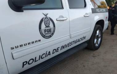 Peritos de la Vicefiscalía Regional Zona Norte realizan levantamiento de evidencias.