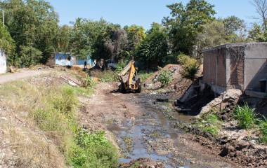 El Gobierno de Culiacán mantiene los programas de limpieza de canales y arroyos.