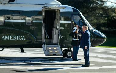 Trump realizó un mitin rumbo a la elección del 3 de noviembre del mismo año.