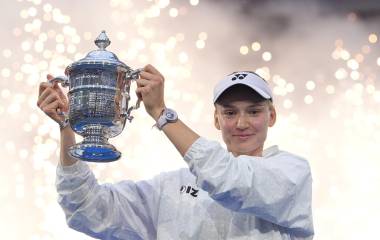 Elena Rybakina es campeona en el Abierto de EU.