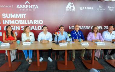Organizadores del Summit Inmobiliario AISIN Sinaloa 2026, comparten los detalles del evento.