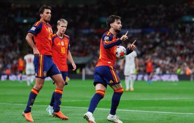 España se quedó con juegazo, al derrotar a Inglaterra en Wembley.