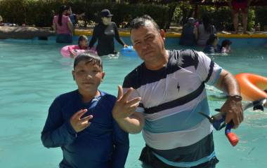 Dereck y Zenén Cebreros.