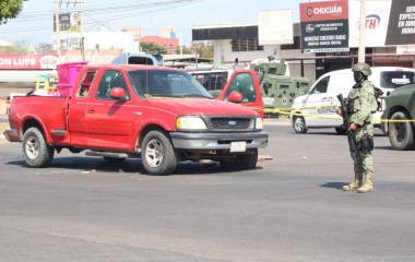 Los hechos se reportaron frente al Mercado de Abastos, al sur de Culiacán.
