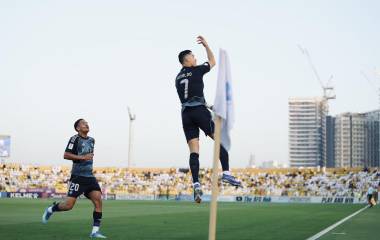 Cristiano Ronaldo sumó su gol número 969 como profesional.