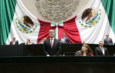 Édgar Amador Zamora, secretario de Hacienda y Crédito Público.