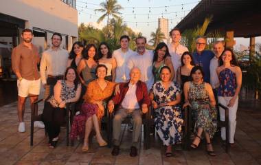 Mario López Milán celebró su cumpleaños número 90 rodeado del cariño de su familia.