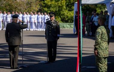 El General de División de Estado Mayor, Héctor Ávila Alcocer, asumió el mando como Comandante de la Tercera Región Militar.