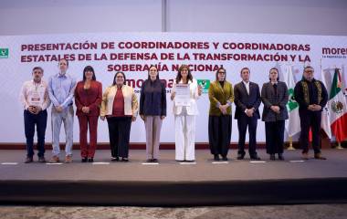 Este martes Morena dio a conocer a los primeros coordinadores estatales, correspondientes a Aguascalientes, Campeche y Colima.