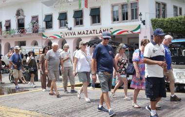 De acuerdo a CAPTA, los turistas que llegan a bordo de cruceros a Mazatlán no manifiestan de manera recurrente temor o preocupación por la inseguridad.