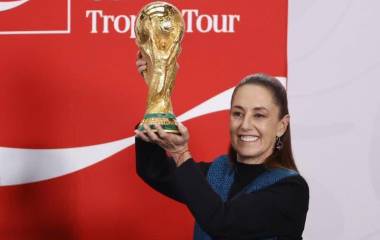 Claudia Sheinbaum afirma que Irán puede poner su base para la Copa del Mundo en México.