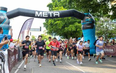 Con buena participación se realiza la Carrera por la Vida.