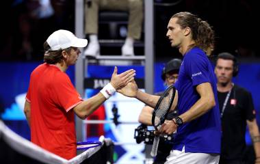 De Miñaur derrotó a Zverev por 2-6, 7-6 (5) y 11-9 y agrandó la ventaja del Team World.