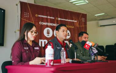 La dirigencia de Morena en Sinaloa manifiesta su respaldo a la líder nacional, Ariadna Montiel.