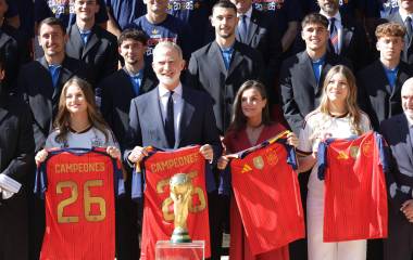 El rey Felipe VI felicitó a la Selección de España por su segunda corona de la Copa del Mundo.