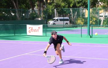 Jerónimo Velazco logró el triunfo en par de sets sobre el sonorense Roberto Karam.