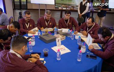 La directiva guinda durante el Draft.