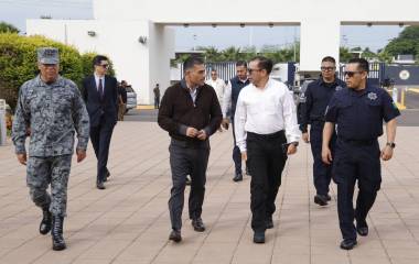 El Gabinete de Seguridad sostuvo reuniones en Sinaloa este miércoles.