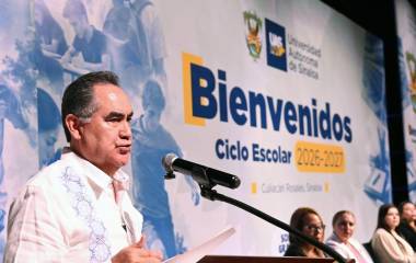 El Rector Jesús Madueña encabezó la inauguración del Ciclo Escolar 2026-2027.