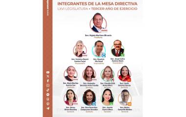 Higinio Martínez Miranda asumió este lunes la presidencia de la Mesa Directiva del Senado de la República.