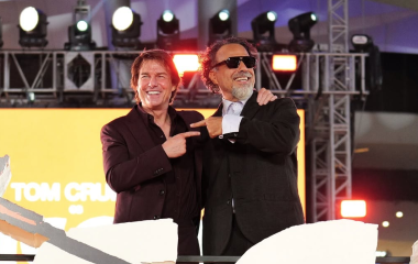 Tom Cruise y Alejandro González Iñárritu.