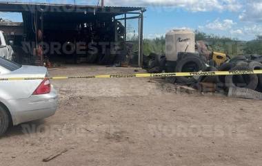 La zona del ataque fue resguardada por las autoridades mientras que la persona herida fue tradalado a un hospital.
